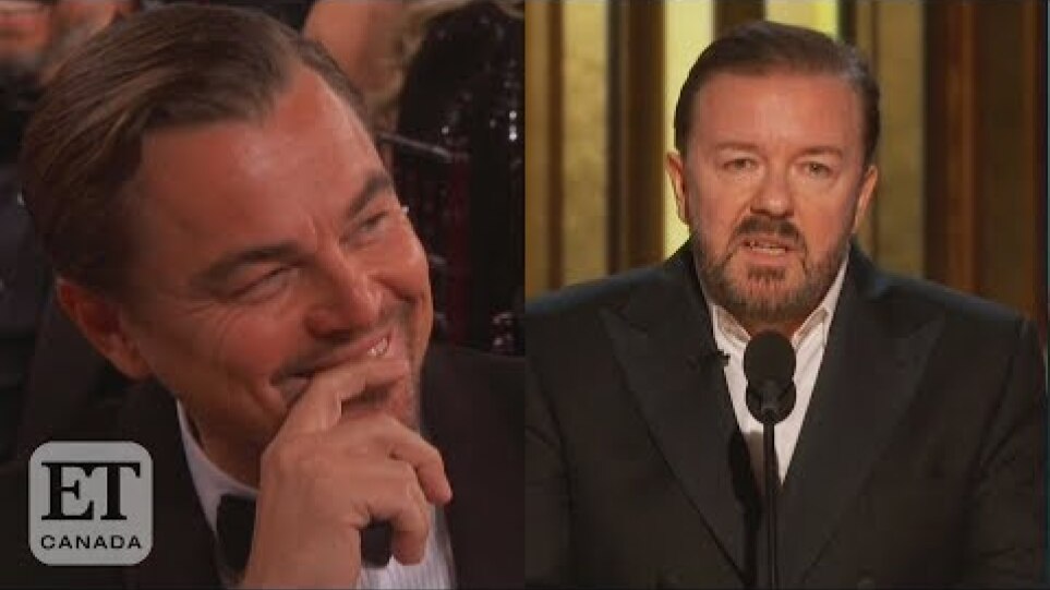 Ricky Gervais' Leonardo DiCaprio Joke At Golden Globes
