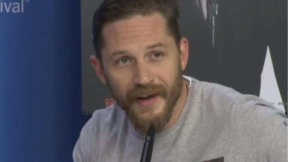 Tom Hardy shuts down a reporter for asking about his sexuality