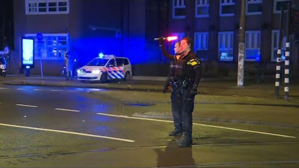 Police presence near the scene of hostage situation in Amsterdam | AFP