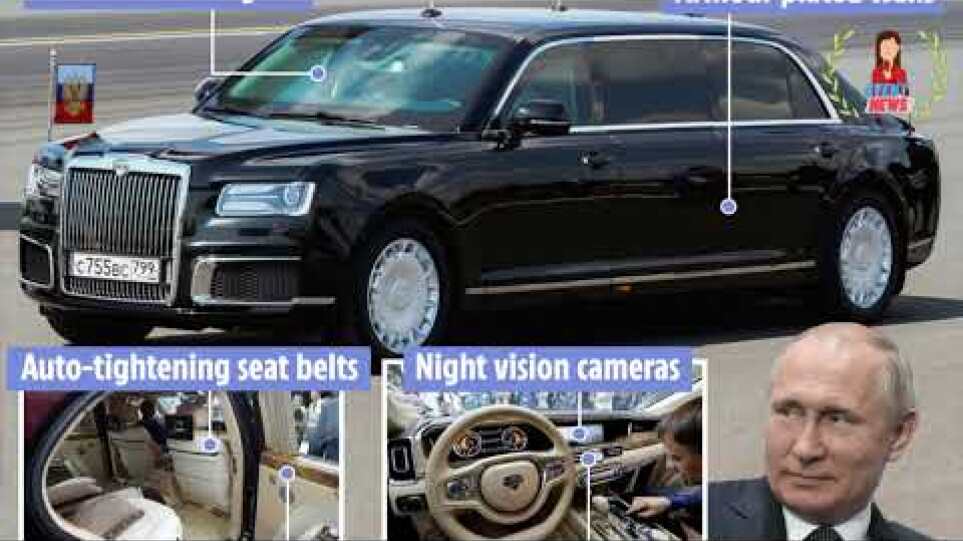 VLAD’S TANK Inside paranoid Putin’s £1m Bond style armoured car fitted with night vision cams and bu