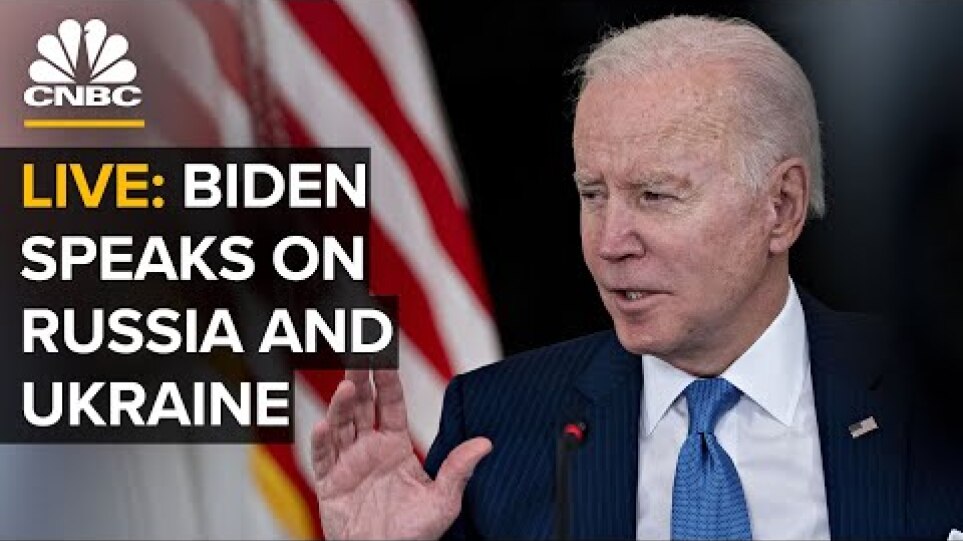 LIVE: President Biden addresses the nation on the Ukraine-Russia crisis — 2/15/22