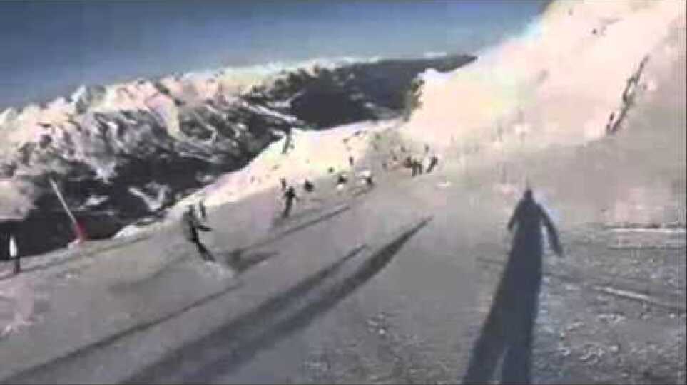 Michael Schumacher ski accident track