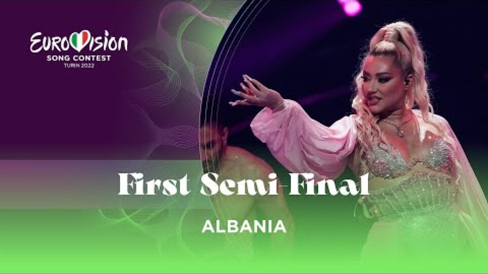 Ronela Hajati - Sekret - LIVE - Albania ?? - First Semi-Final - Eurovision 2022