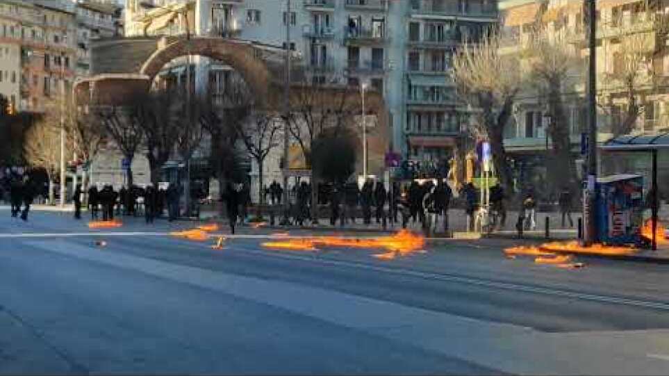 επεισόδια Θεσσαλονίκη