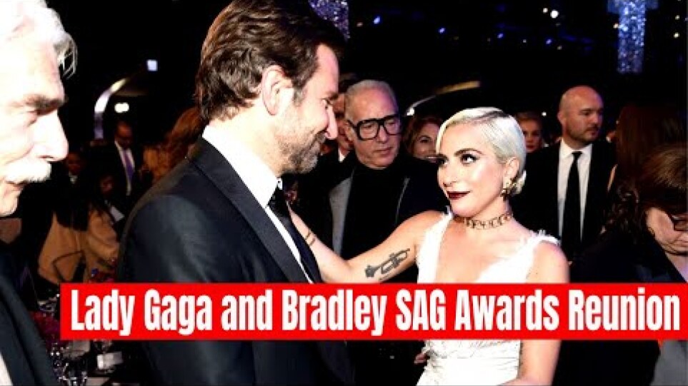 Lady Gaga and Bradley Cooper SAG Awards Reunion 2022