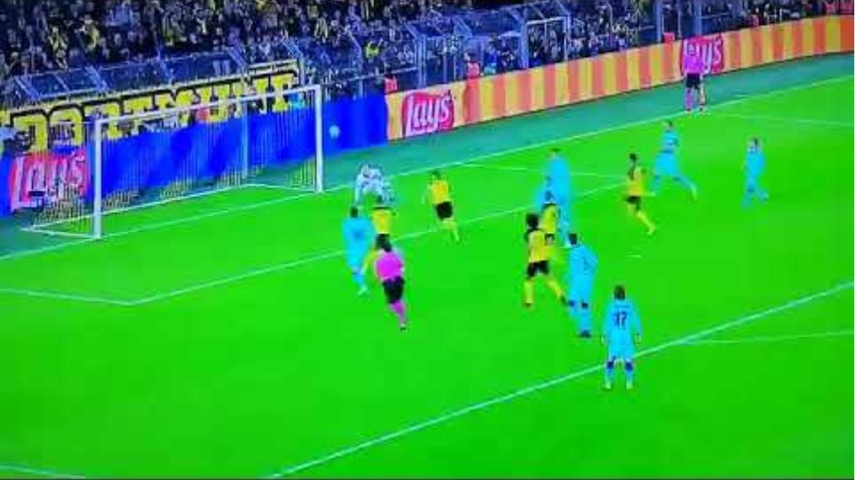 Marco Reus Missed Penalty Borussia dortmund vs Barcelona