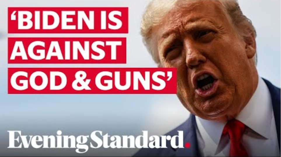 Donald Trump: Joe Biden is against God and against guns