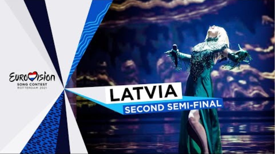 Samanta Tīna - The Moon Is Rising - LIVE - Latvia 🇱🇻 - Second Semi-Final - Eurovision 2021