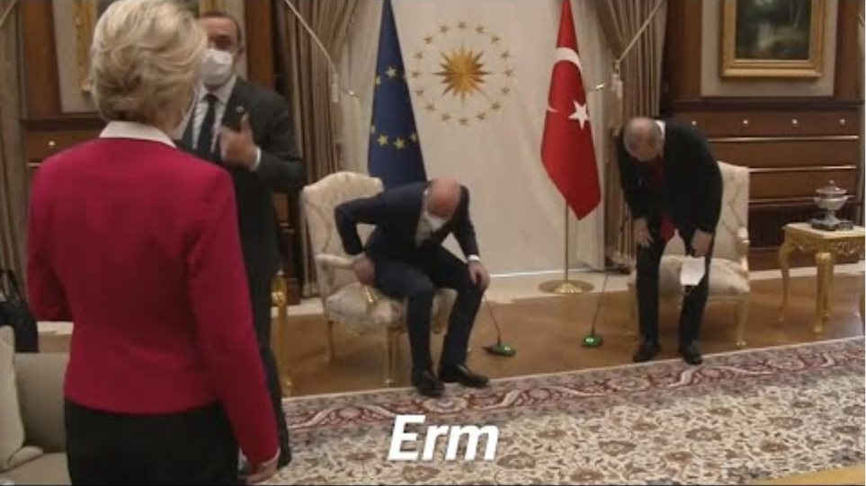 Ursula von der Leyen sidelined to sofa: 'Diplomatic fiasco' during EU presidents' trip to Turkey