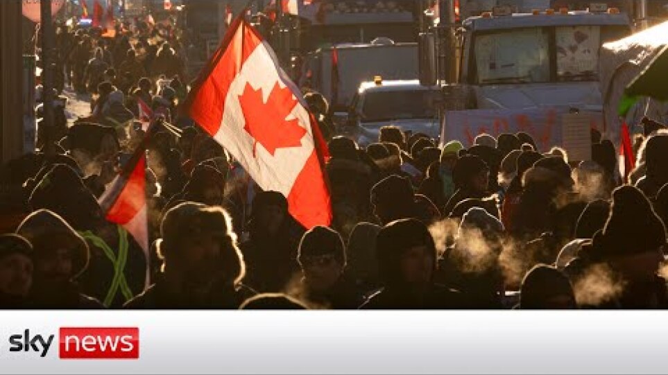 Truckers' COVID blockade threatens Canada and US trade