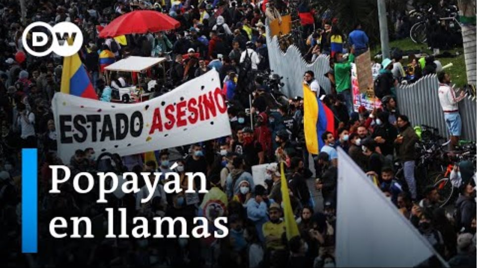 Protestas contra la violencia policial en Popayán desatan el caos en Colombia