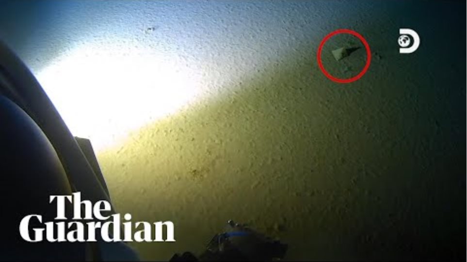Underwater explorers say they've found plastic in deep ocean trench