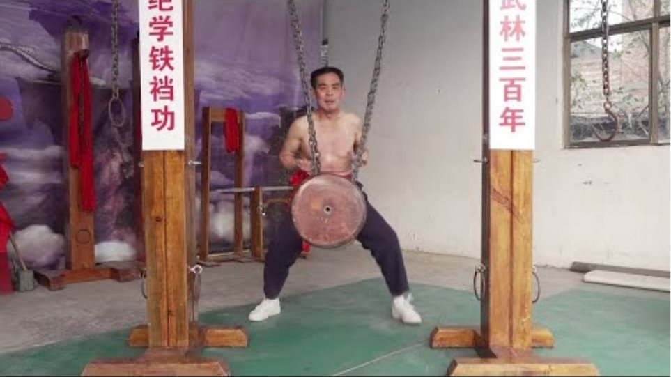 'Iron crotch' kung fu, a wince-inducing art