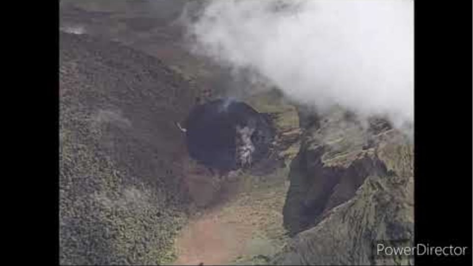 volcan la soufriere de San Vicente y las Granadinas ha tenido indicios de actividad