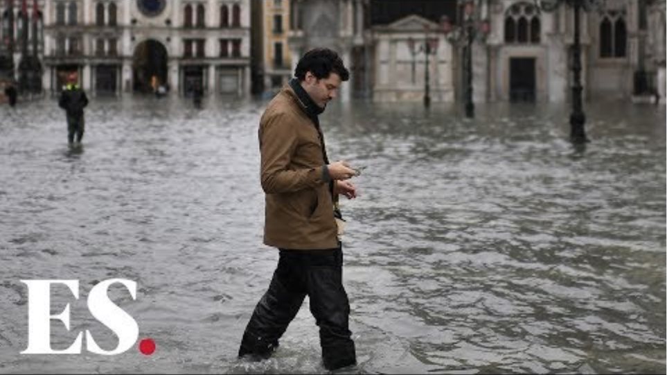 Venice flooding: Italian city under water after highest tide in 50 years