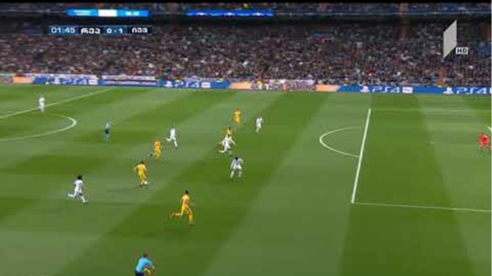 Mandzukic goal Real Madrid 0 - 1 Juventus