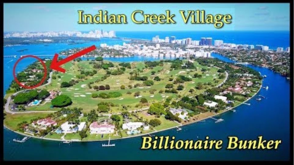 Indian Creek Island, Miami's Billionaire Bunker by Drone