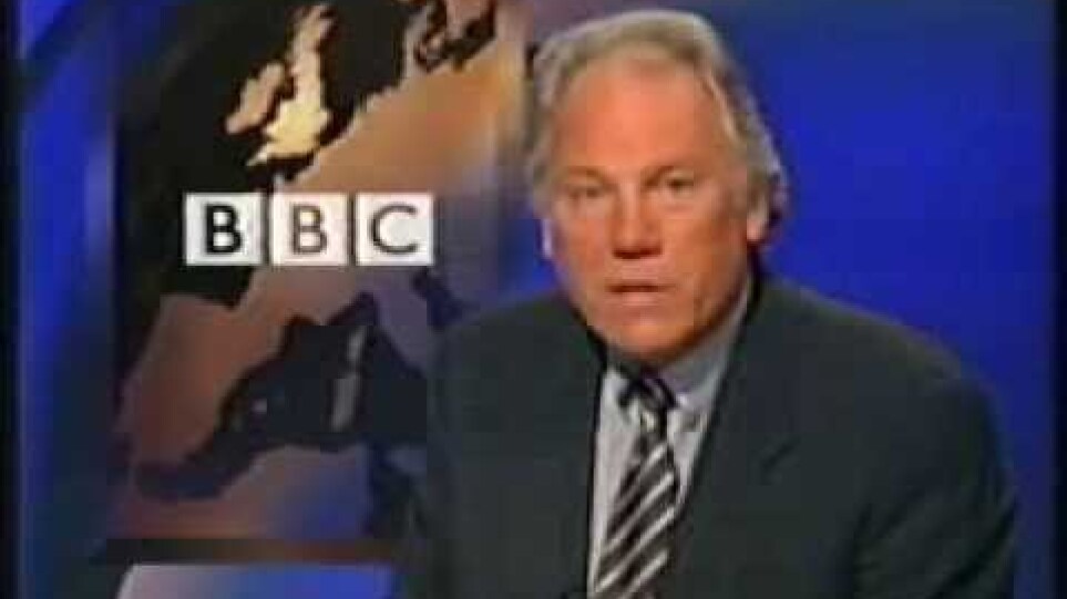 BBC Nine O'Clock News Announces Jill Dando's Death (BBC 1999)