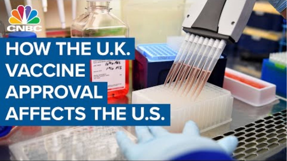 What U.K. approval of Pfizer's Covid-19 vaccine could mean for the U.S.