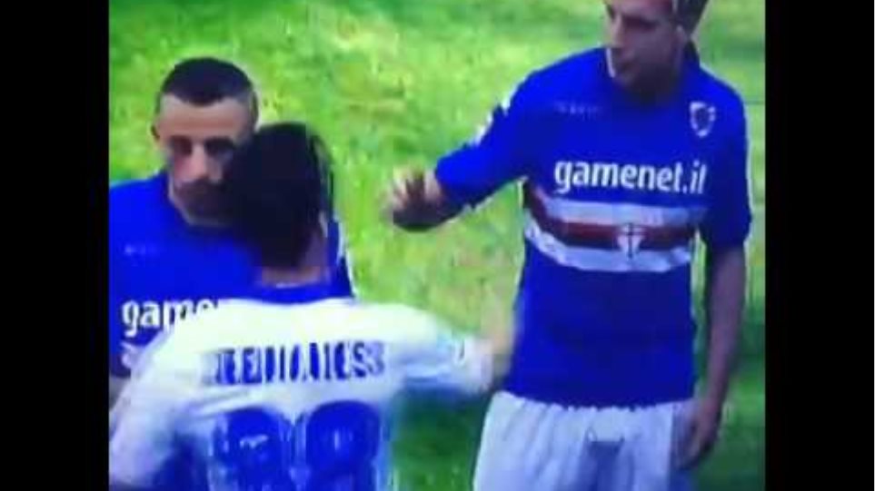 Maxi Lopez Refuse Handshake of Mauro Icardi