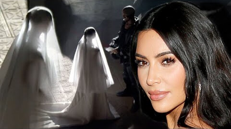 Kim Kardashian and Kanye West Recreate WEDDING at Donda Event