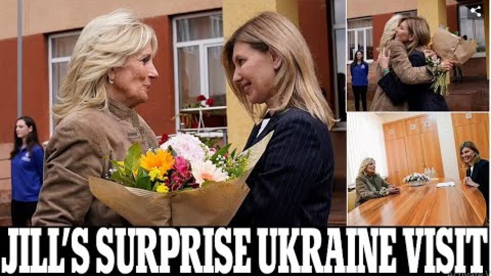 Jill Biden makes secret Mother's Day visit to Ukraine where she met with Zelensky's wife