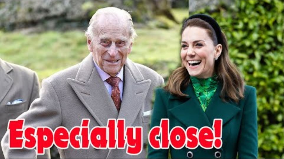 The particularly close relationship between Kate Middleton and Prince Philip started early