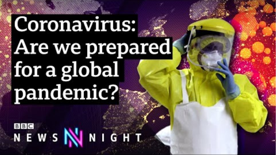 Coronavirus: how could it be stopped? – BBC Newsnight