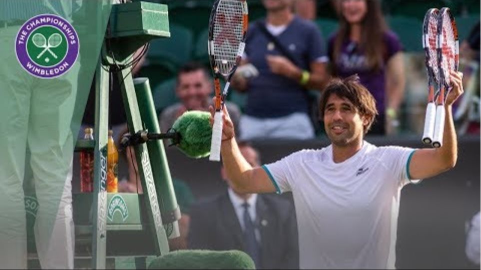 Marcos Baghdatis bows out at Wimbledon 2019