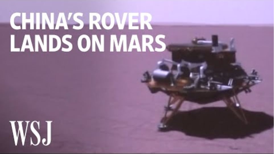 China’s Zhurong Rover Lands on Mars | WSJ