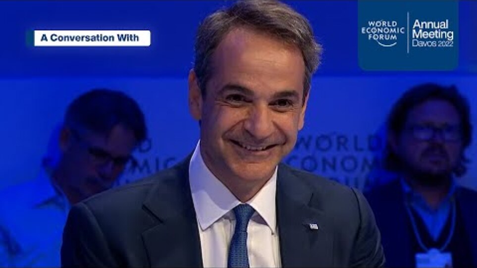 A Conversation with  Kyriakos Mitsotakis, Prime Minister of Greece | Davos | #WEF22