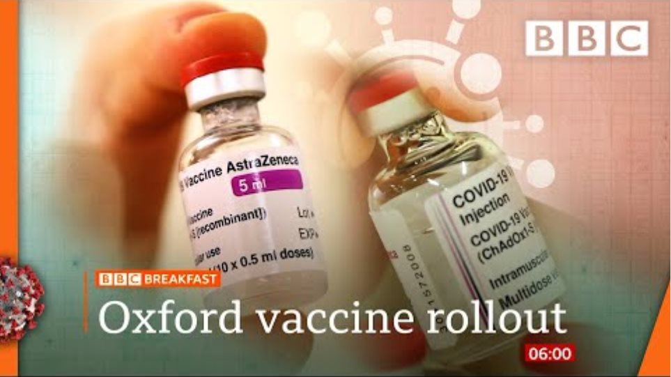 Covid-19: Oxford-AstraZeneca vaccine rollout to begin ? @BBC News live - BBC