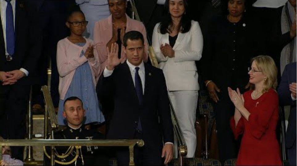 Trump introduces Venezuela's Guaido during his State of the Union speech | AFP