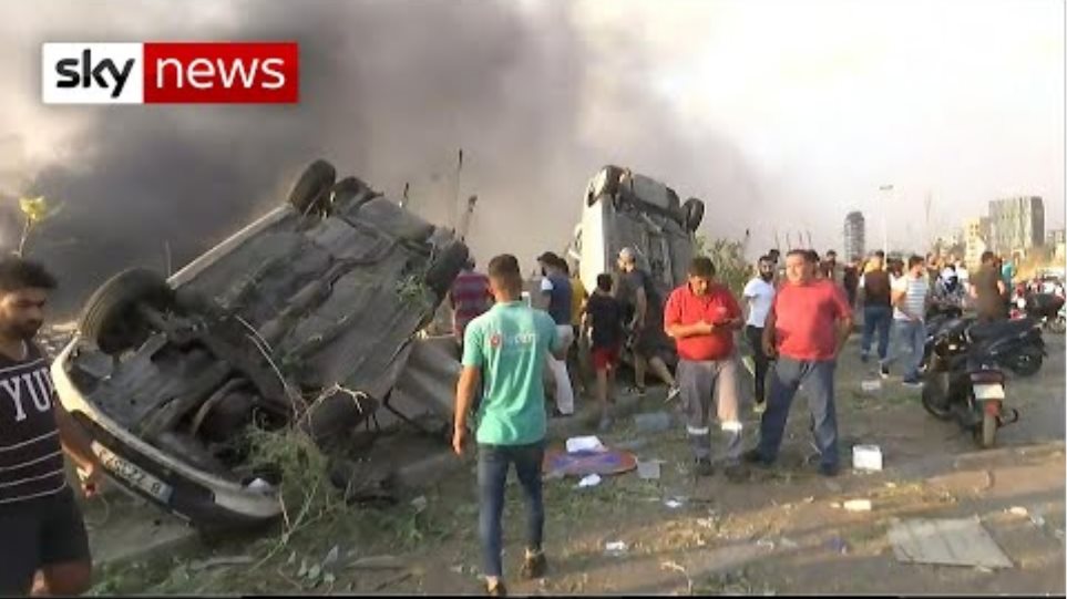 BREAKING: Huge explosion rocks Beirut