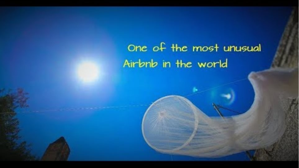 One of the most unusual Airbnb in the world  / Drone Video Crete