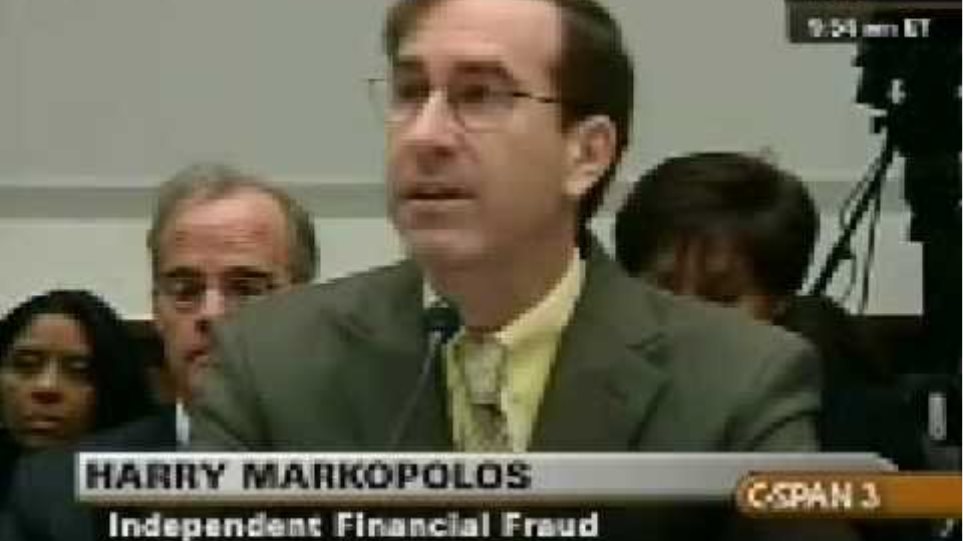 Markopolos: I gift wrapped and delivered the largest Ponzi scheme in history to the SEC