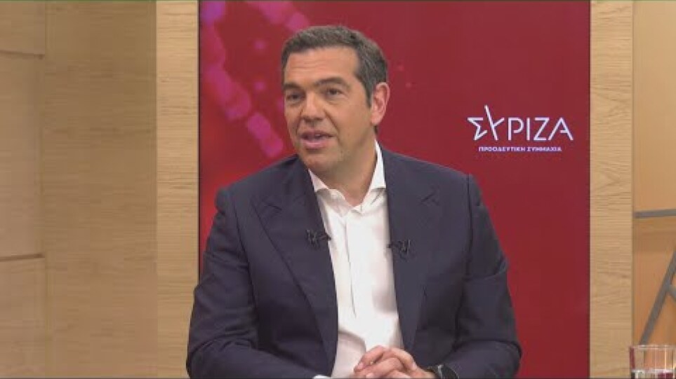 Διακαναλική συνέντευξη Αλέξη Τσίπρα, προέδρου του ΣΥΡΙΖΑ Συμμαχία, σε περιφερειακούς σταθμούς