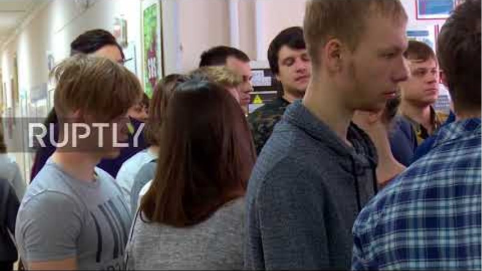 Russia: Kemerovo citizens donate blood for those injured in mall fire