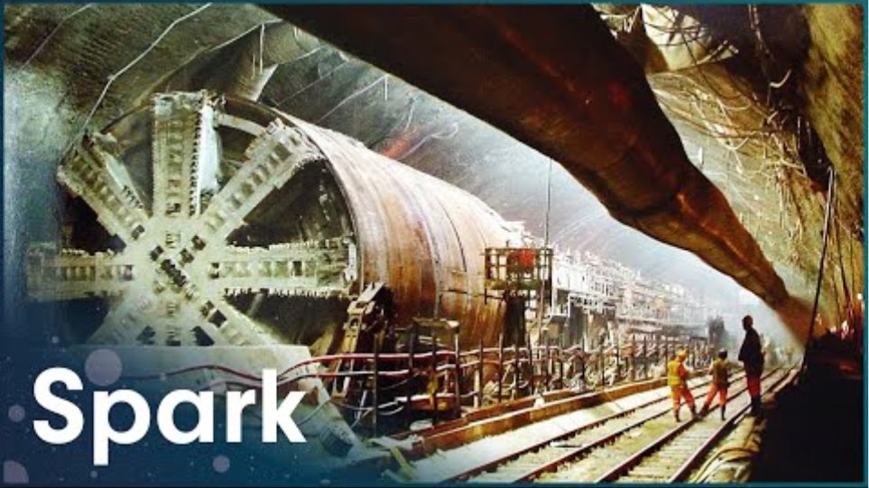 How Did They Build The Eurotunnel Under The Sea? | Super Structures | Spark