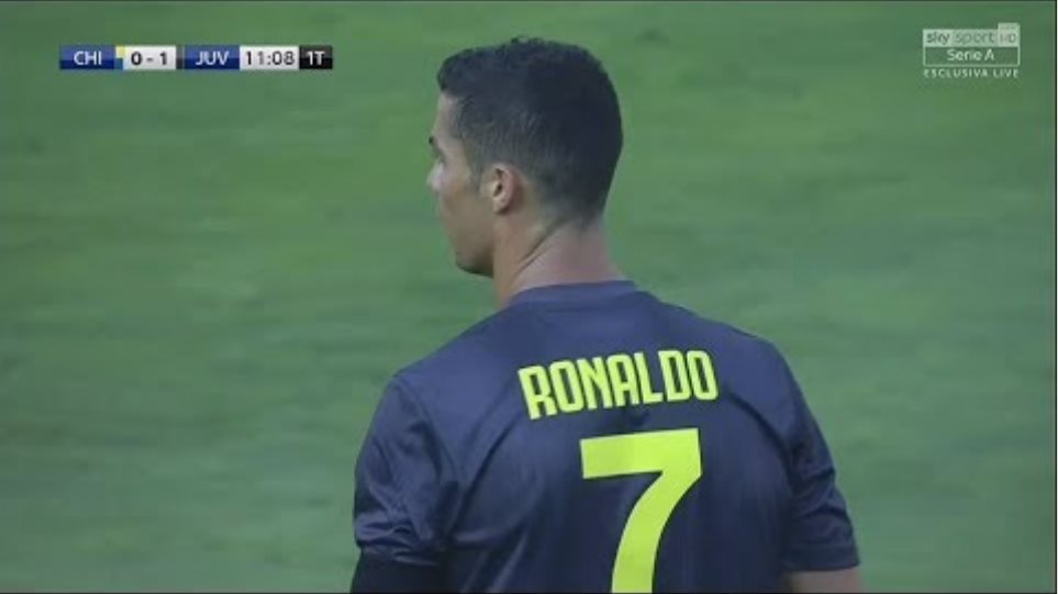 Cristiano Ronaldo is AllegriBall [ Ronaldo vs Chievo ] Official Debut