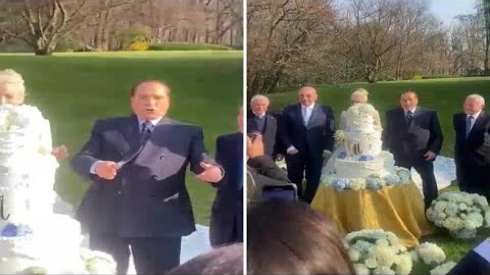 Tutti i video del matrimonio simbolico tra Silvio Berlusconi e Marta Fascina