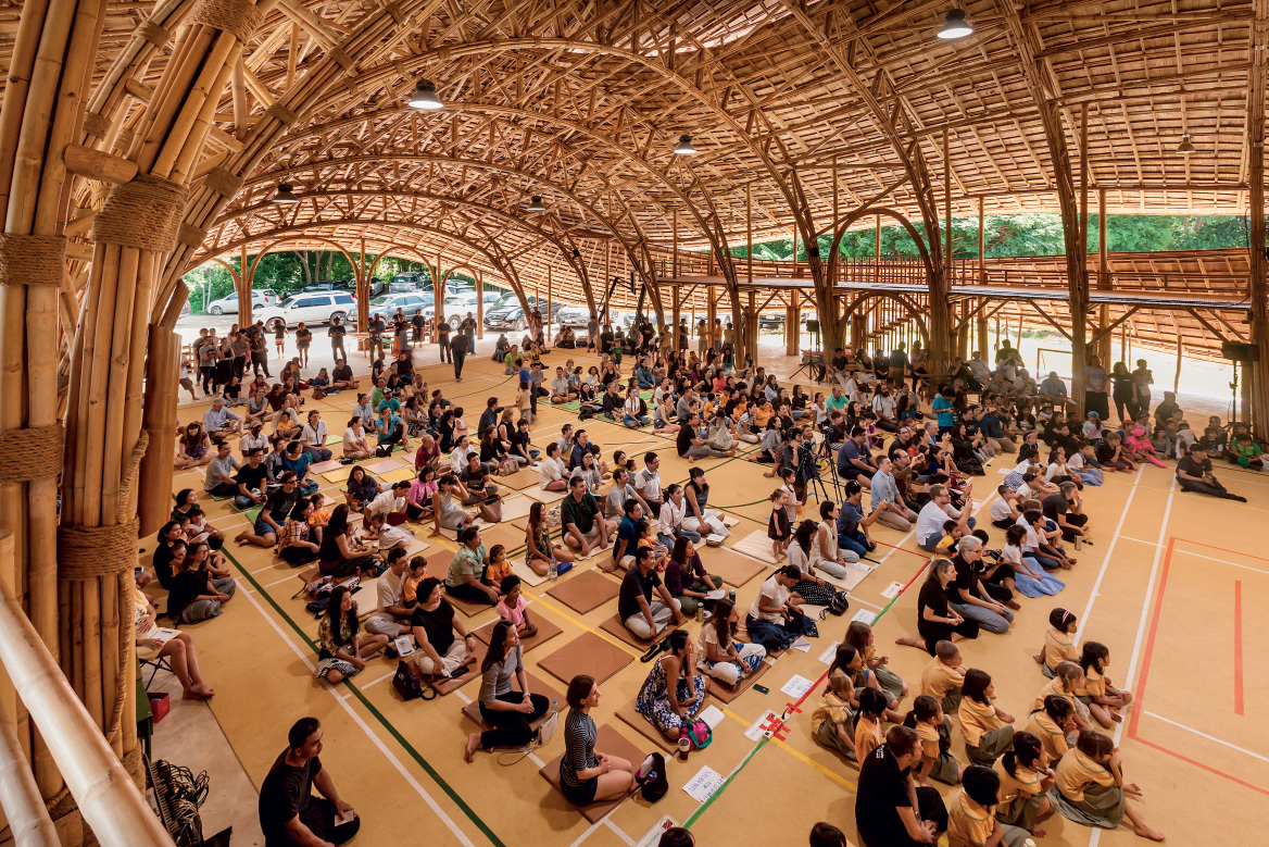 Panyaden International School: Κτίρια-θαύματα από λάσπη και μπαμπού