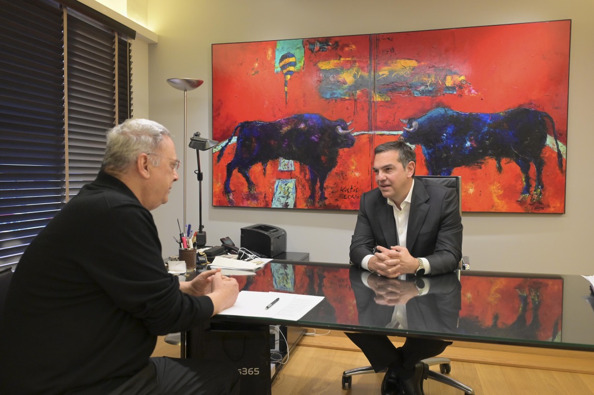 Αλέξης Τσίπρας στο «Θέμα»: «Μόνο η νίκη του ΣΥΡΙΖΑ εγγυάται τη σταθερότητα»