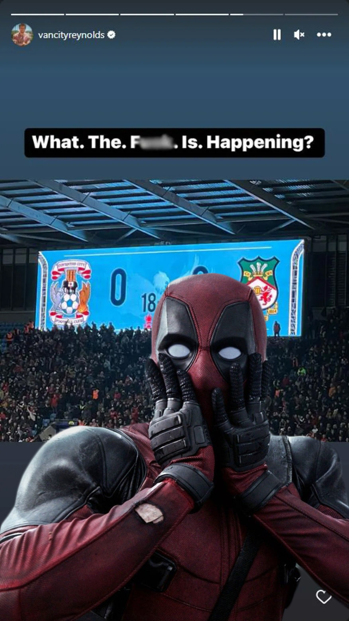 «Soccer» τέλος για τον Ράιαν Ρέινολντς... Μόνο «Football, bloody hell»