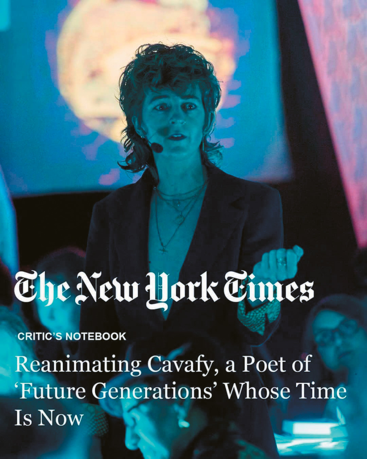 Ο Καβάφης στις ΗΠΑ: «Σαν βγεις στον πηγαιμό  για...  Νέα Υόρκη»