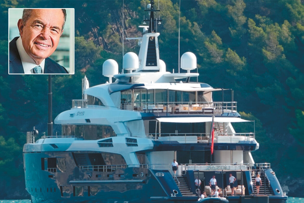 Ο χάρτης με τα super yachts των διασήμων σε Αιγαίο και Ιόνιο