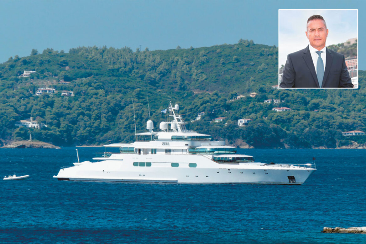 Ο χάρτης με τα super yachts των διασήμων σε Αιγαίο και Ιόνιο