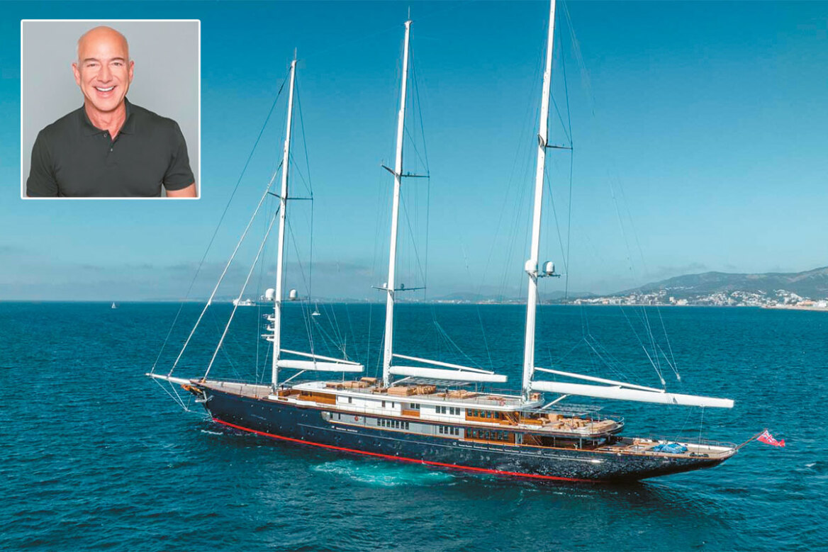 Ο χάρτης με τα super yachts των διασήμων σε Αιγαίο και Ιόνιο