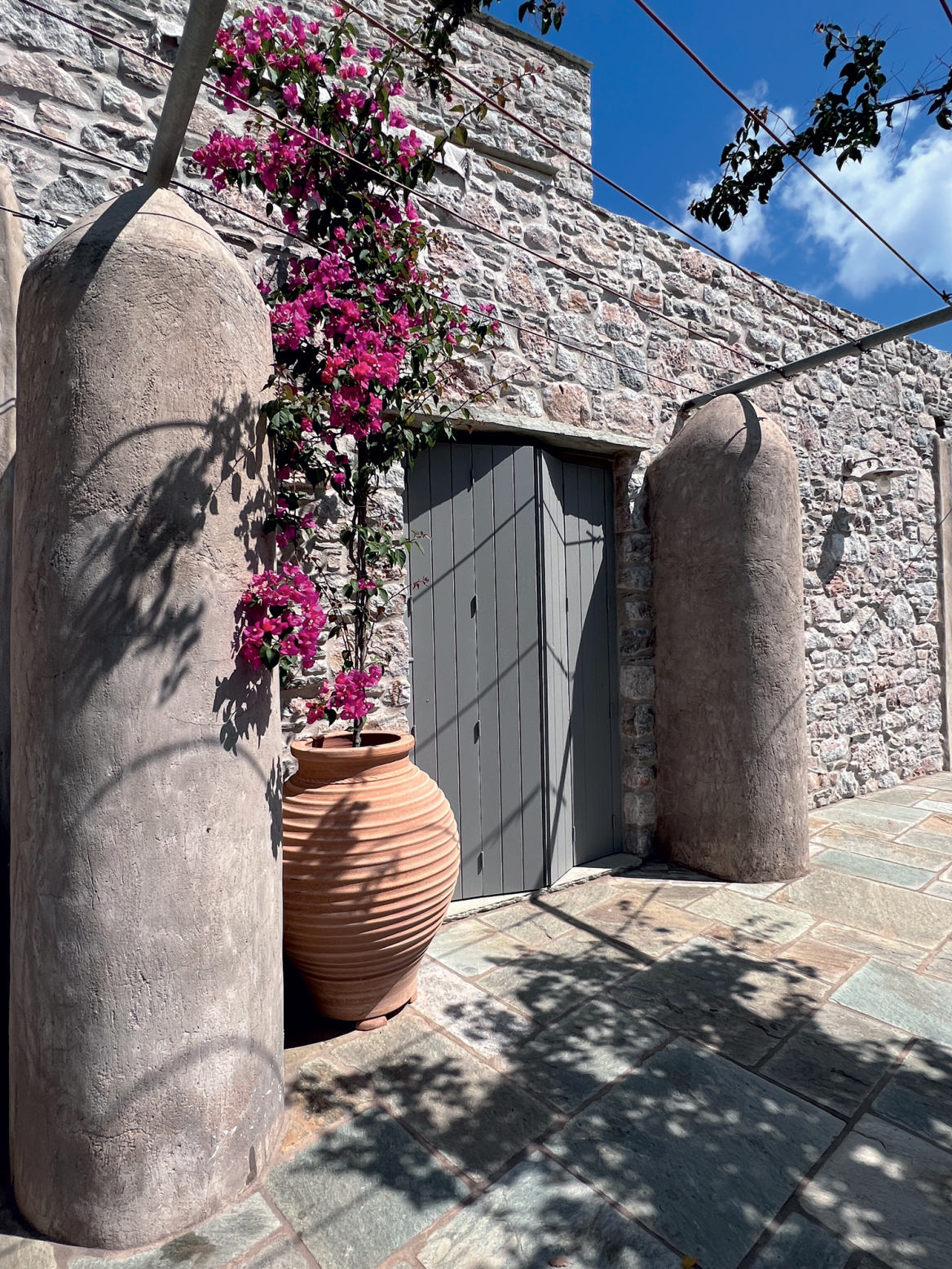 Μάγια Τσόκλη: Μέρες και νύχτες της στην Τήνο