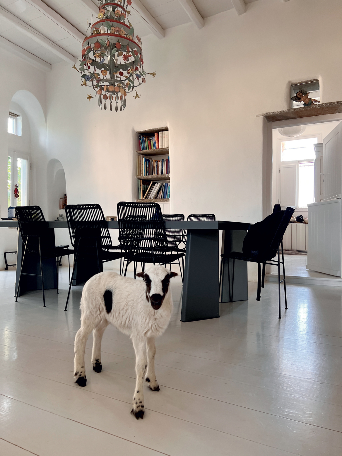 Μάγια Τσόκλη: Μέρες και νύχτες της στην Τήνο